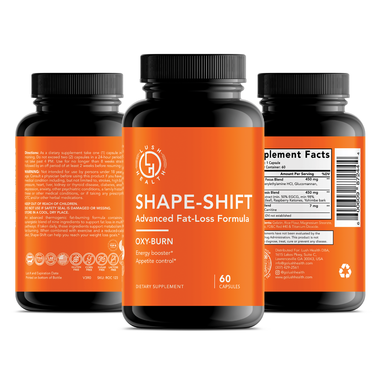 Shape-Shift Advanced Fat Loss Formula | Oxy-Burn