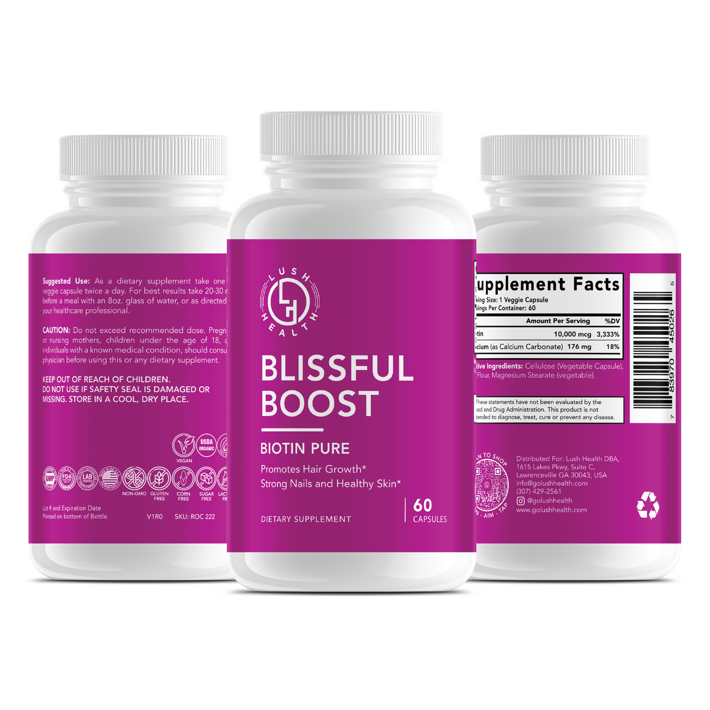 Blissful Boost | Biotin Pure