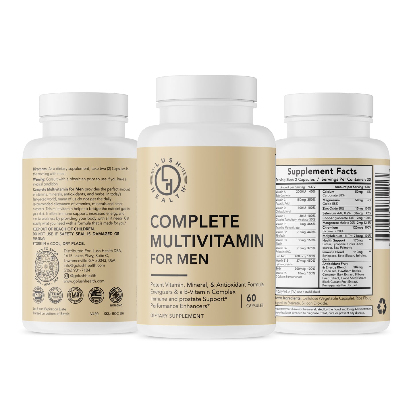 COMPLETE MULTIVITAMIN FOR MEN