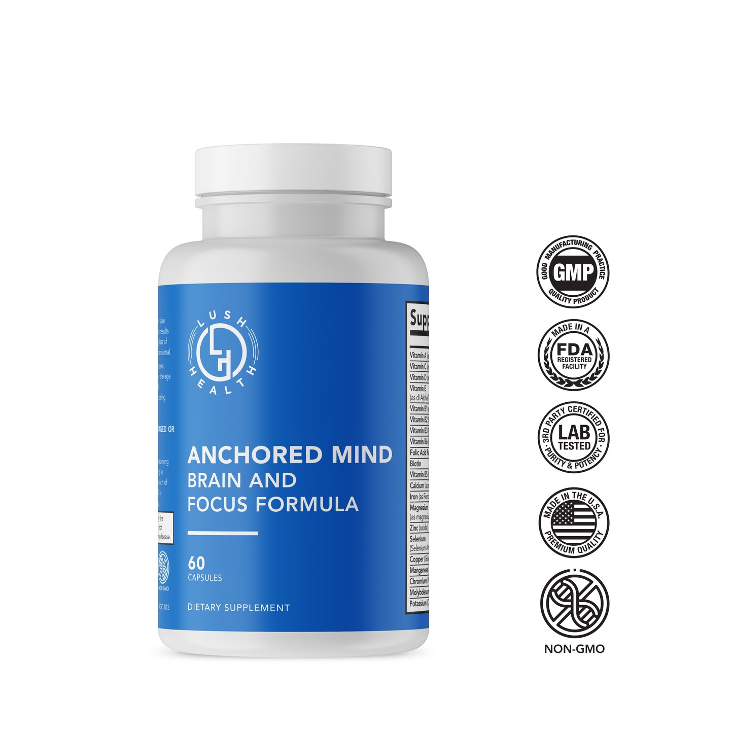 ANCHORED MIND BRAIN FOCUS FORMULA