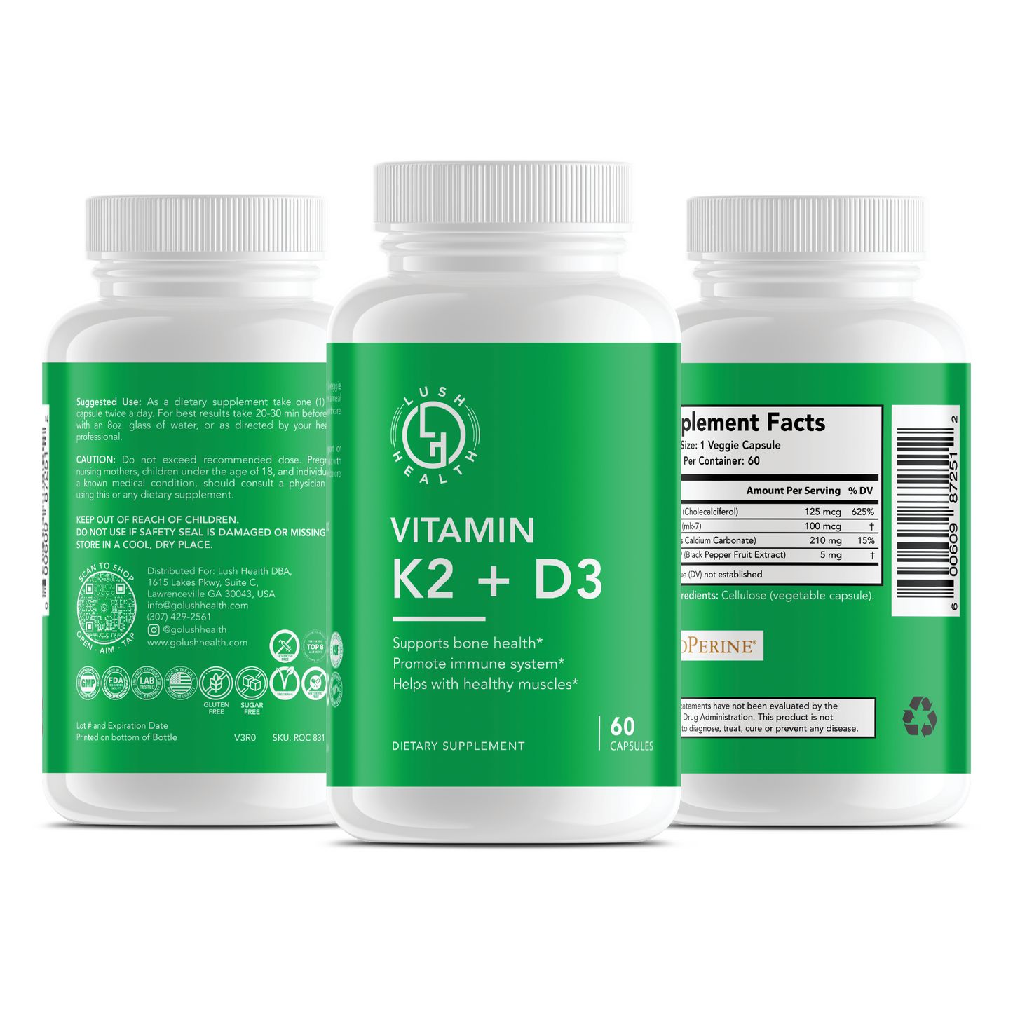 Vitamin K2 + D3