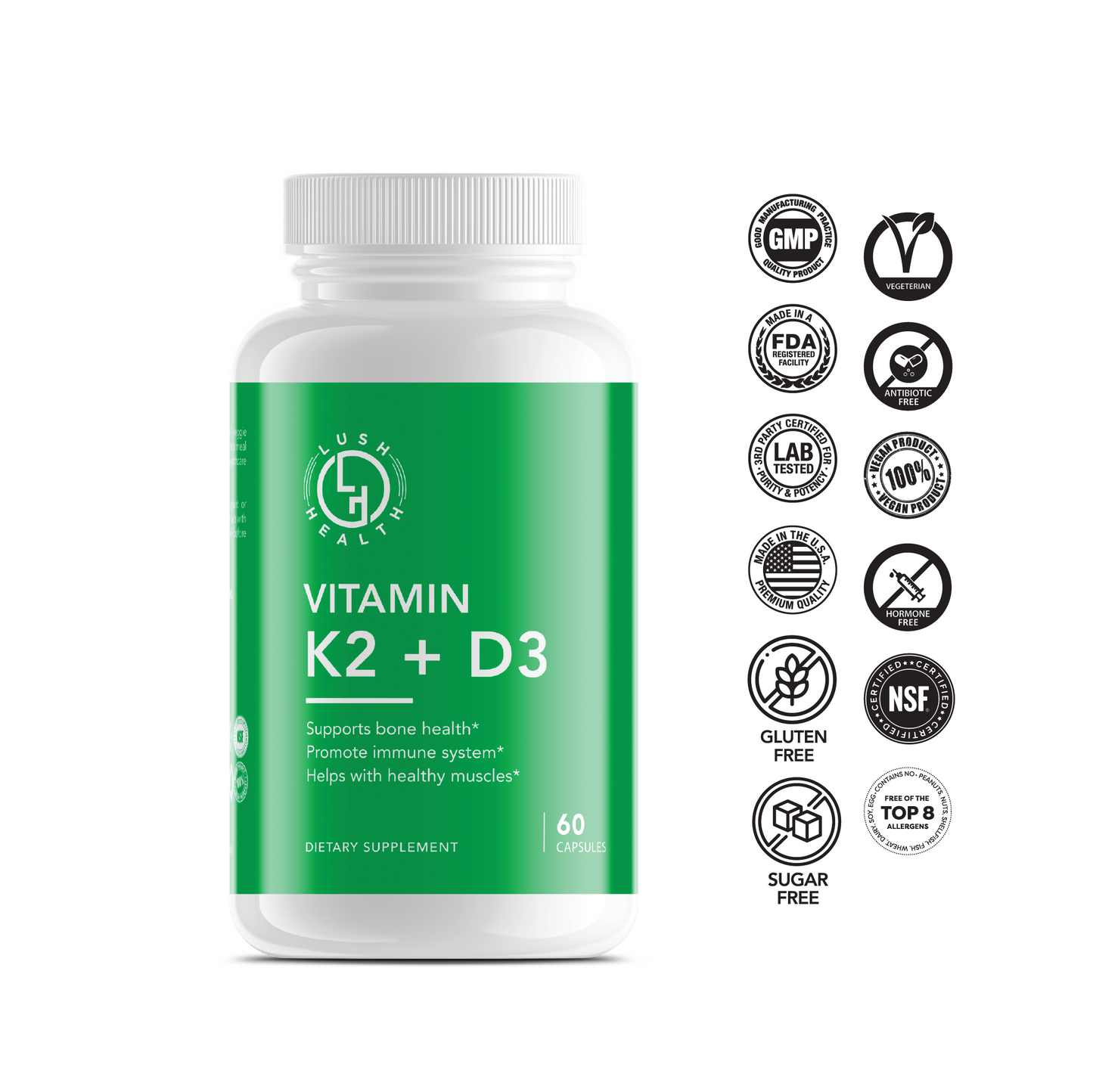 Vitamin K2 + D3