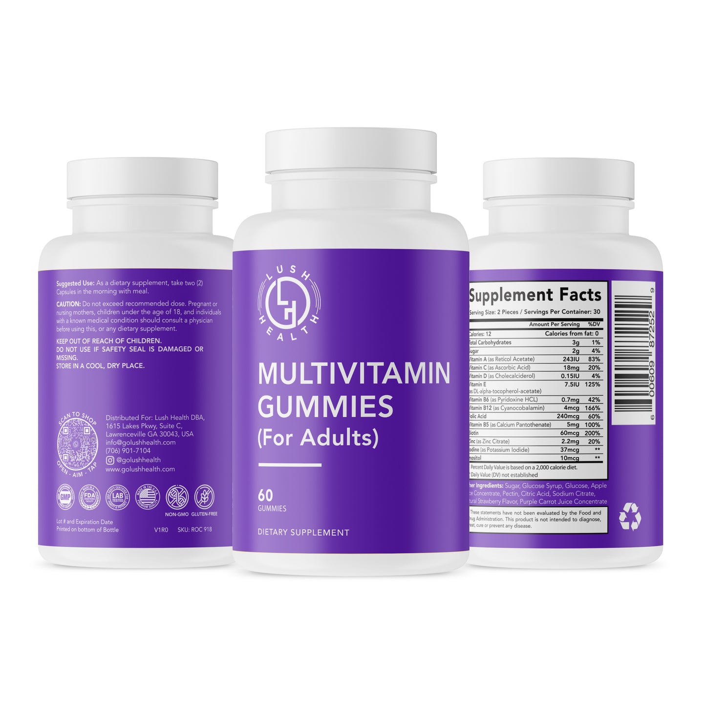 MULTIVITAMIN GUMMIES (FOR ADULTS)