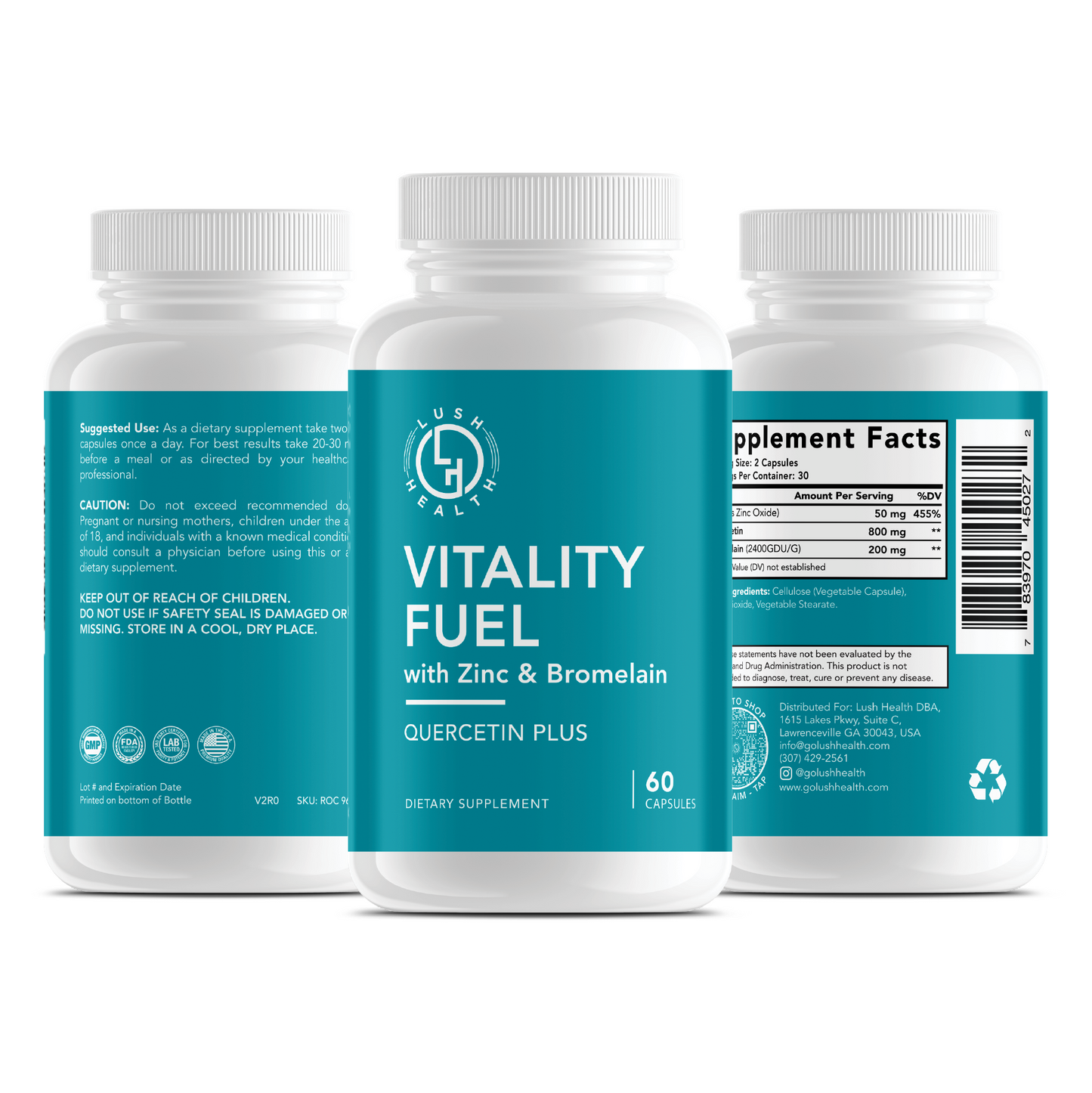 Vitality Fuel | Zinc & Bromelain